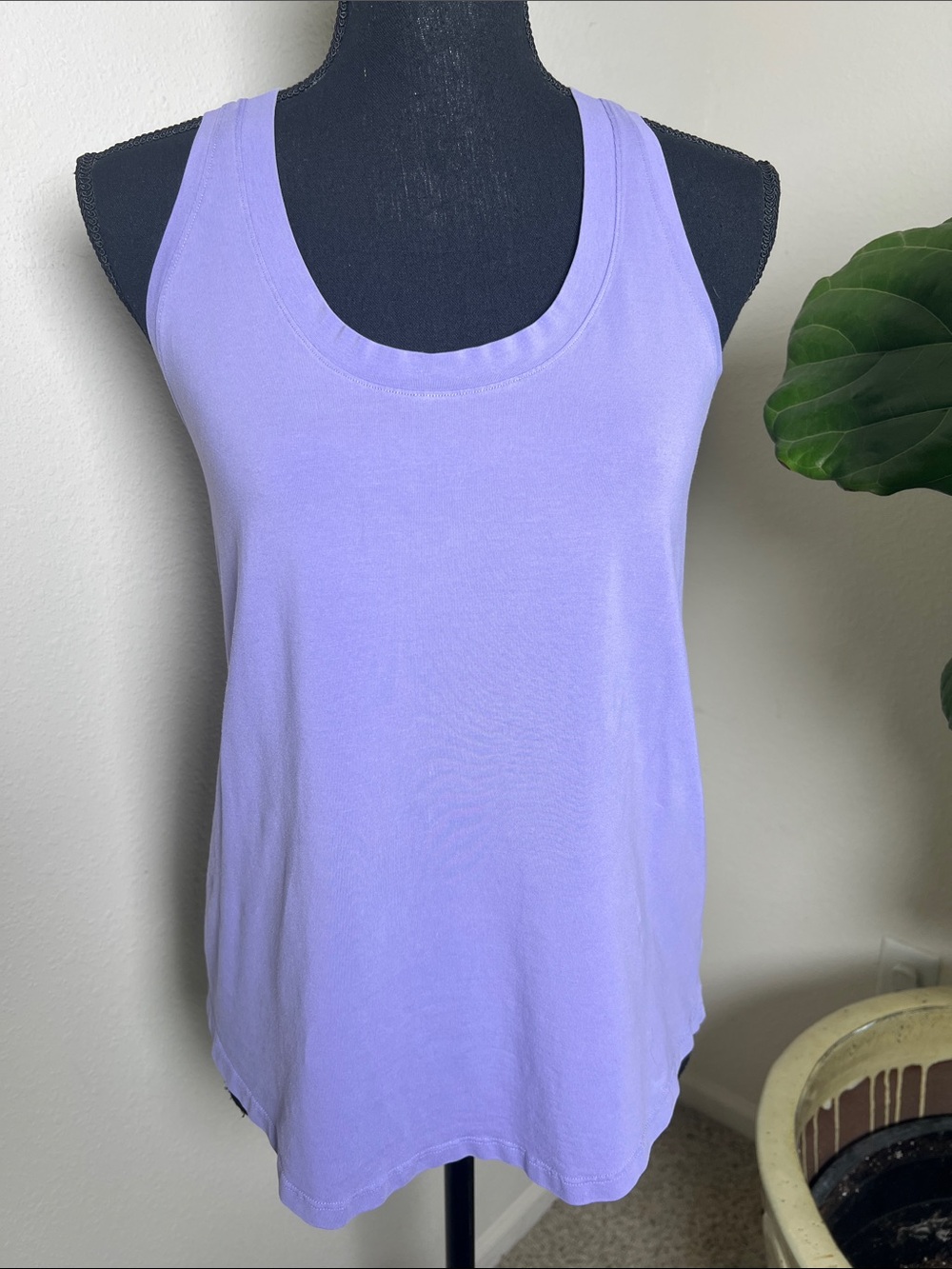 Lululemon Women’s Love Tank in Lilac Workout Running Pickleball Pullover Top 6